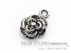 10*14mm古銀小梅花墜飾